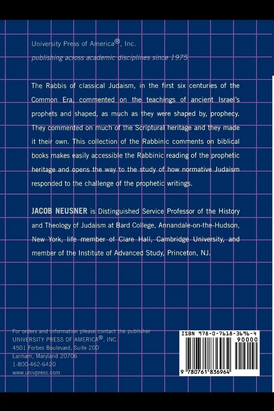 Rückseite: 9780761836964 | Isaiah in Talmud and Midrash | A Source Book, Part B | Jacob Neusner