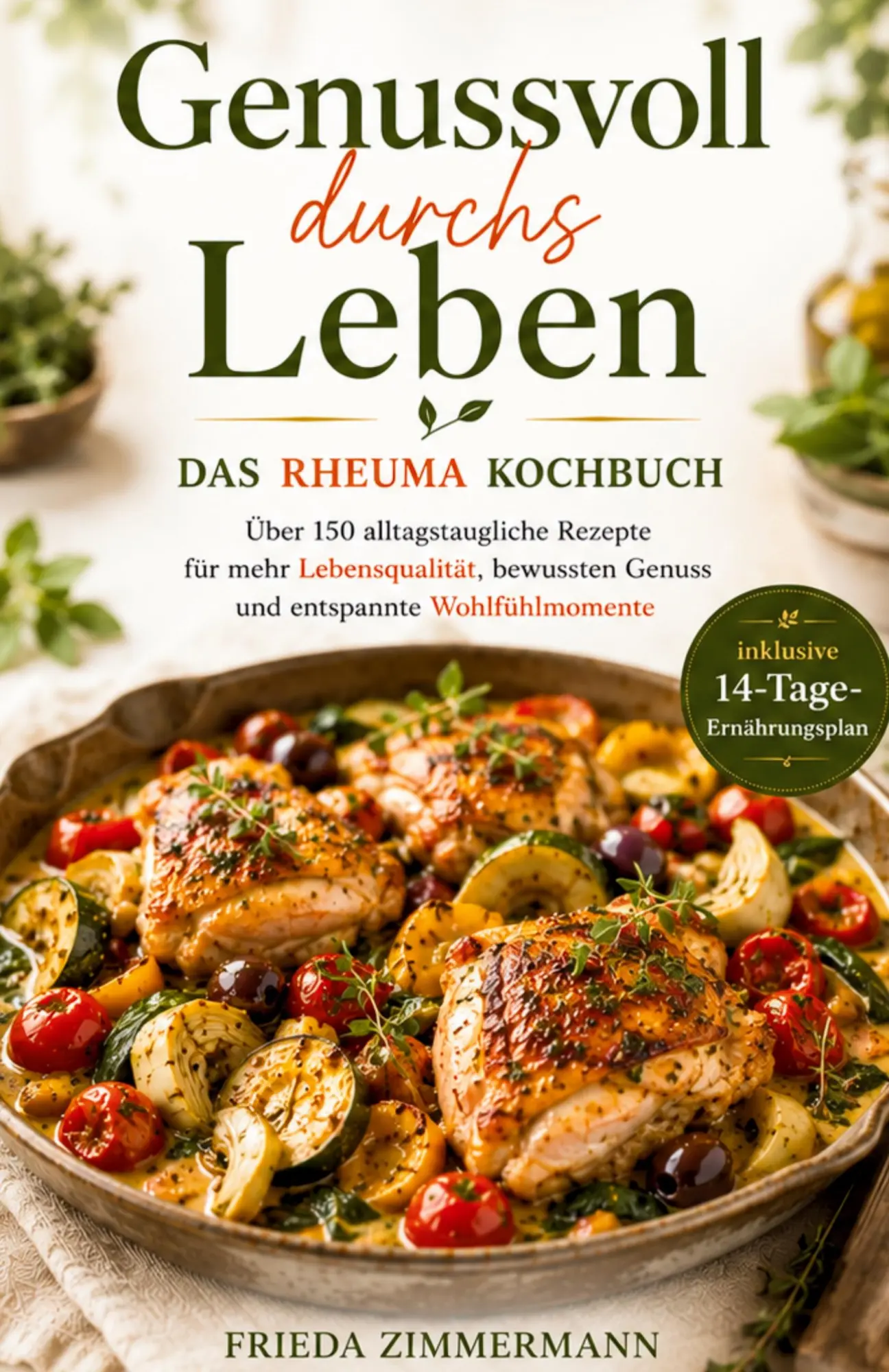 Cover: 9783384966964 | Genussvoll durchs Leben - Das Rheuma Kochbuch | Frieda Zimmermann