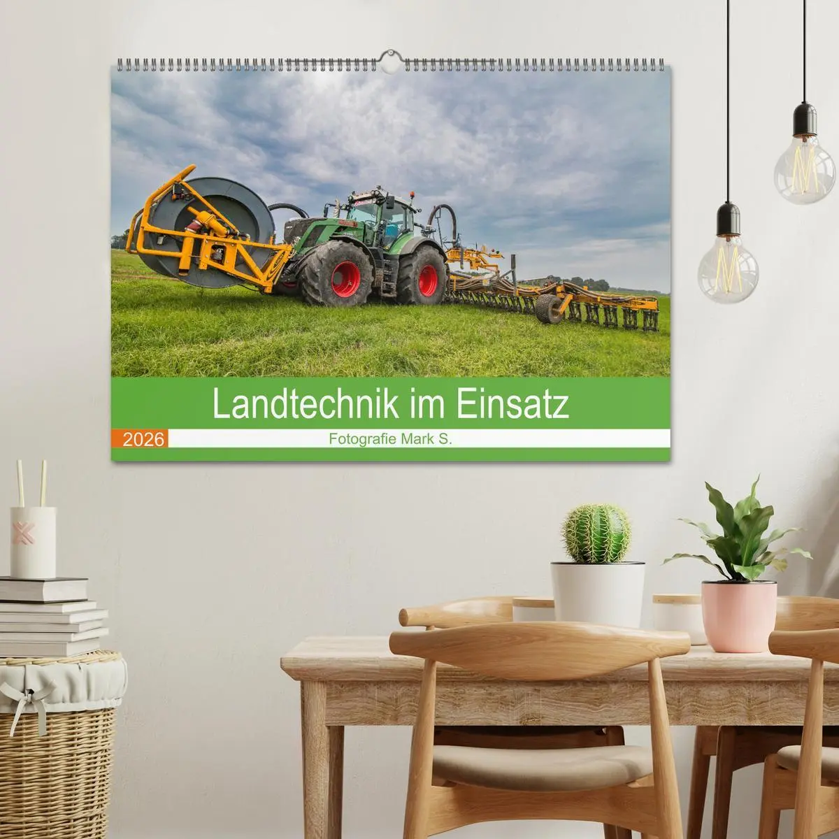 Bild: 9783457606964 | Landtechnik im Einsatz (Wandkalender 2026 DIN A2 quer), CALVENDO...