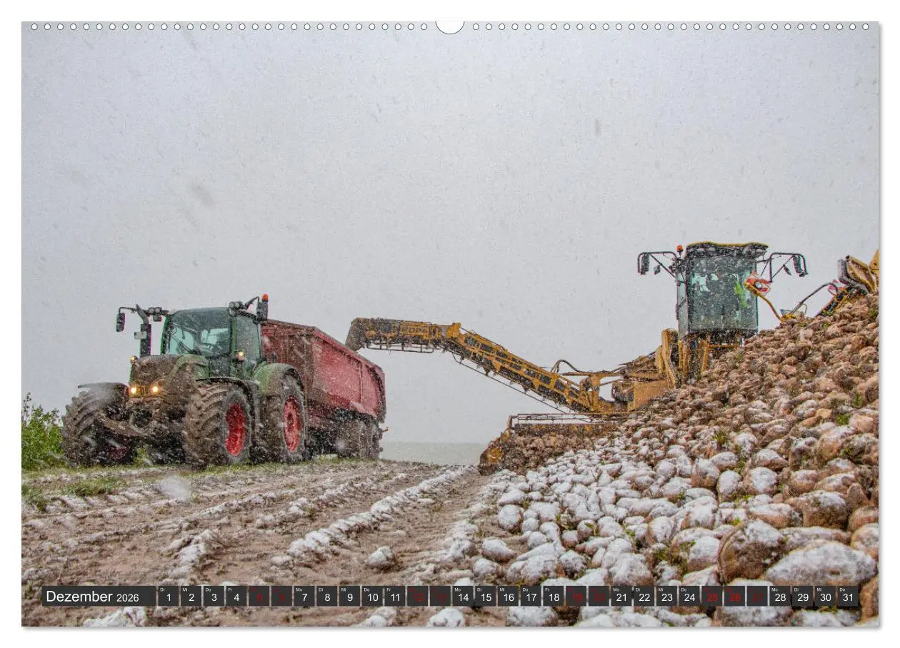 Bild: 9783457606964 | Landtechnik im Einsatz (Wandkalender 2026 DIN A2 quer), CALVENDO...