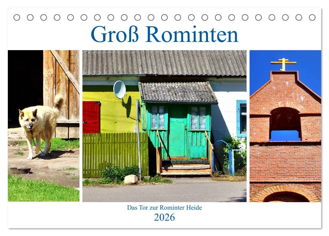 Cover: 9783457776964 | Groß Rominten - Das Tor zur Rominter Heide (Tischkalender 2026 DIN...