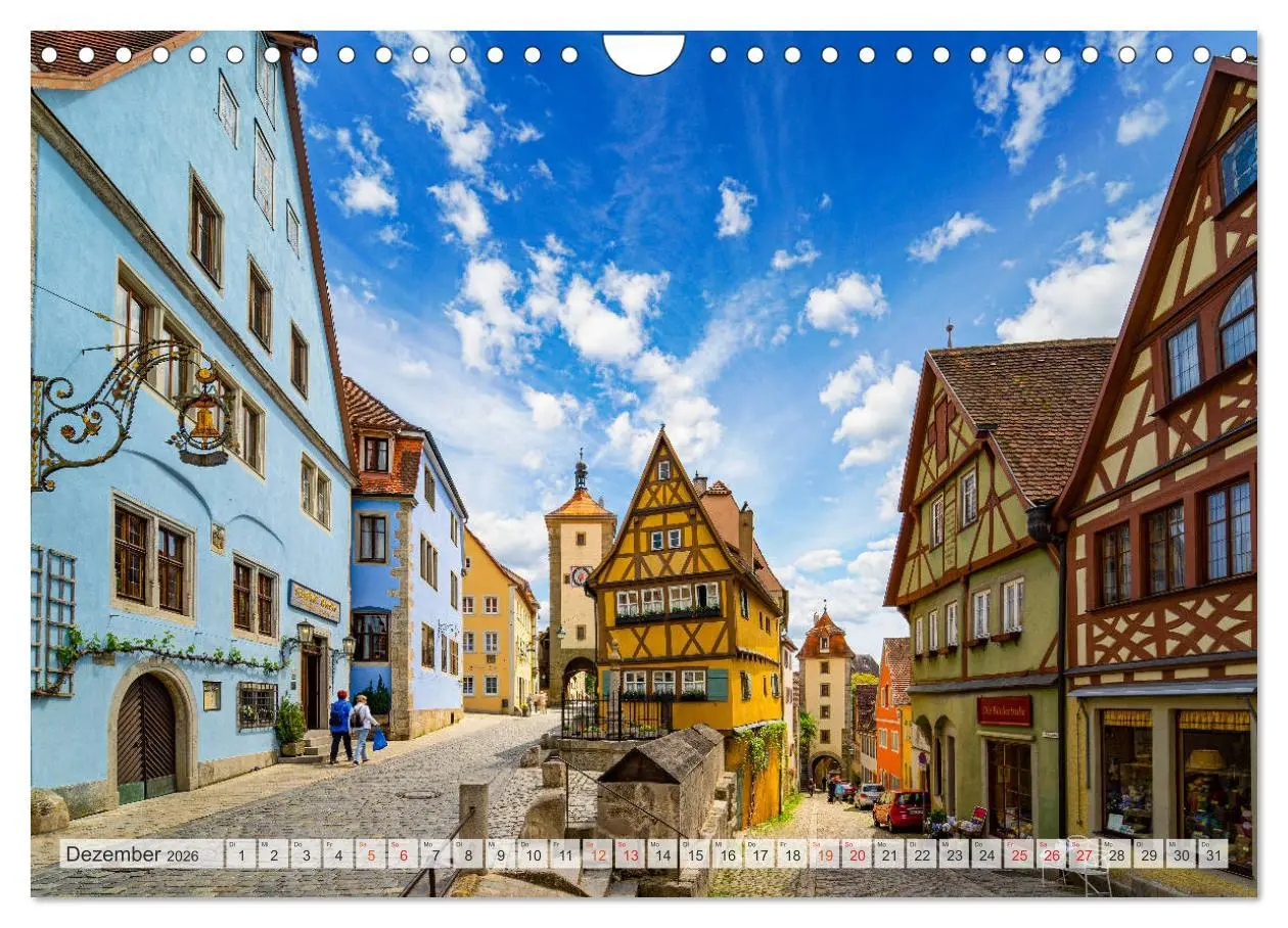 Bild: 9783457916964 | Rothenburg ob der Tauber Impressionen (Wandkalender 2026 DIN A4...