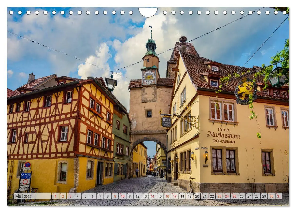 Bild: 9783457916964 | Rothenburg ob der Tauber Impressionen (Wandkalender 2026 DIN A4...