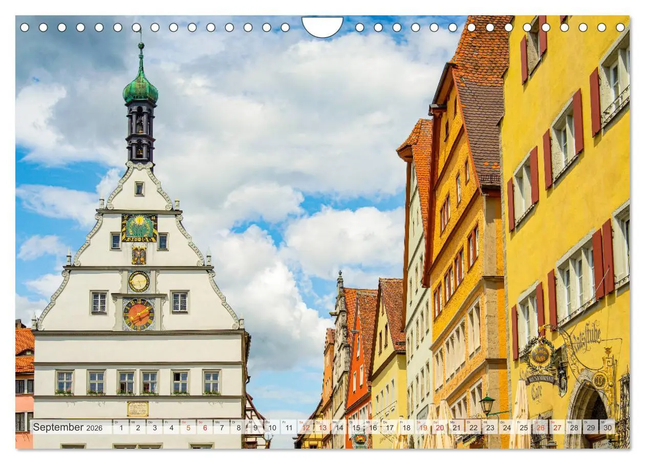 Bild: 9783457916964 | Rothenburg ob der Tauber Impressionen (Wandkalender 2026 DIN A4...