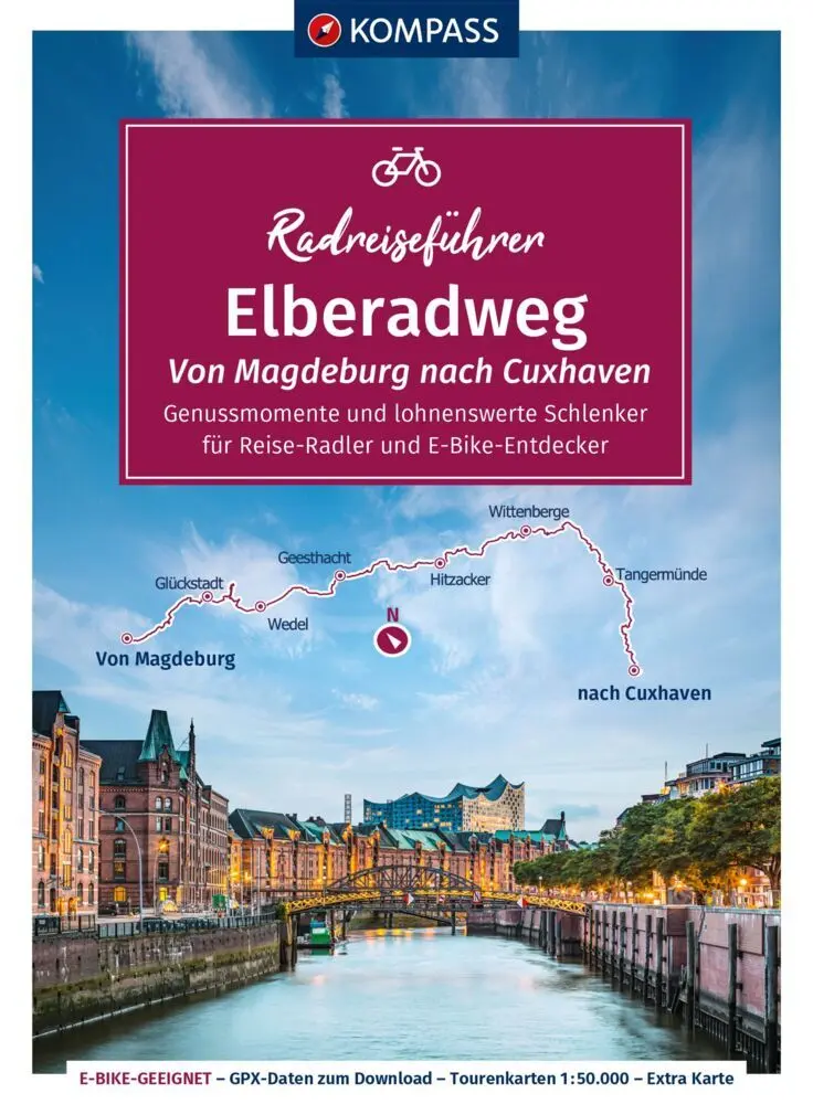 Cover: 9783991216964 | KOMPASS Radreiseführer Elberadweg, Von Magdeburg nach Cuxhaven | Buch