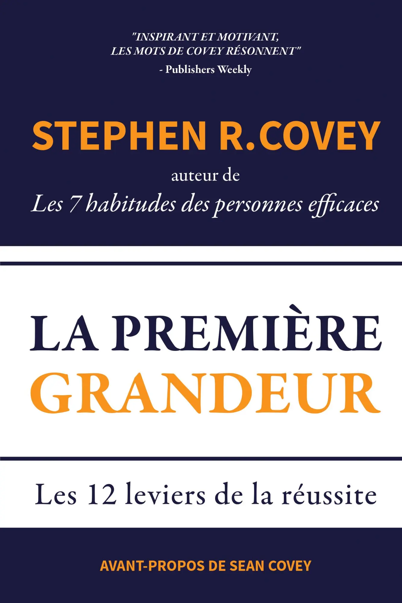 Bild: 9781633537064 | La Premiere Grandeur | Stephen R. Covey | Taschenbuch | Englisch