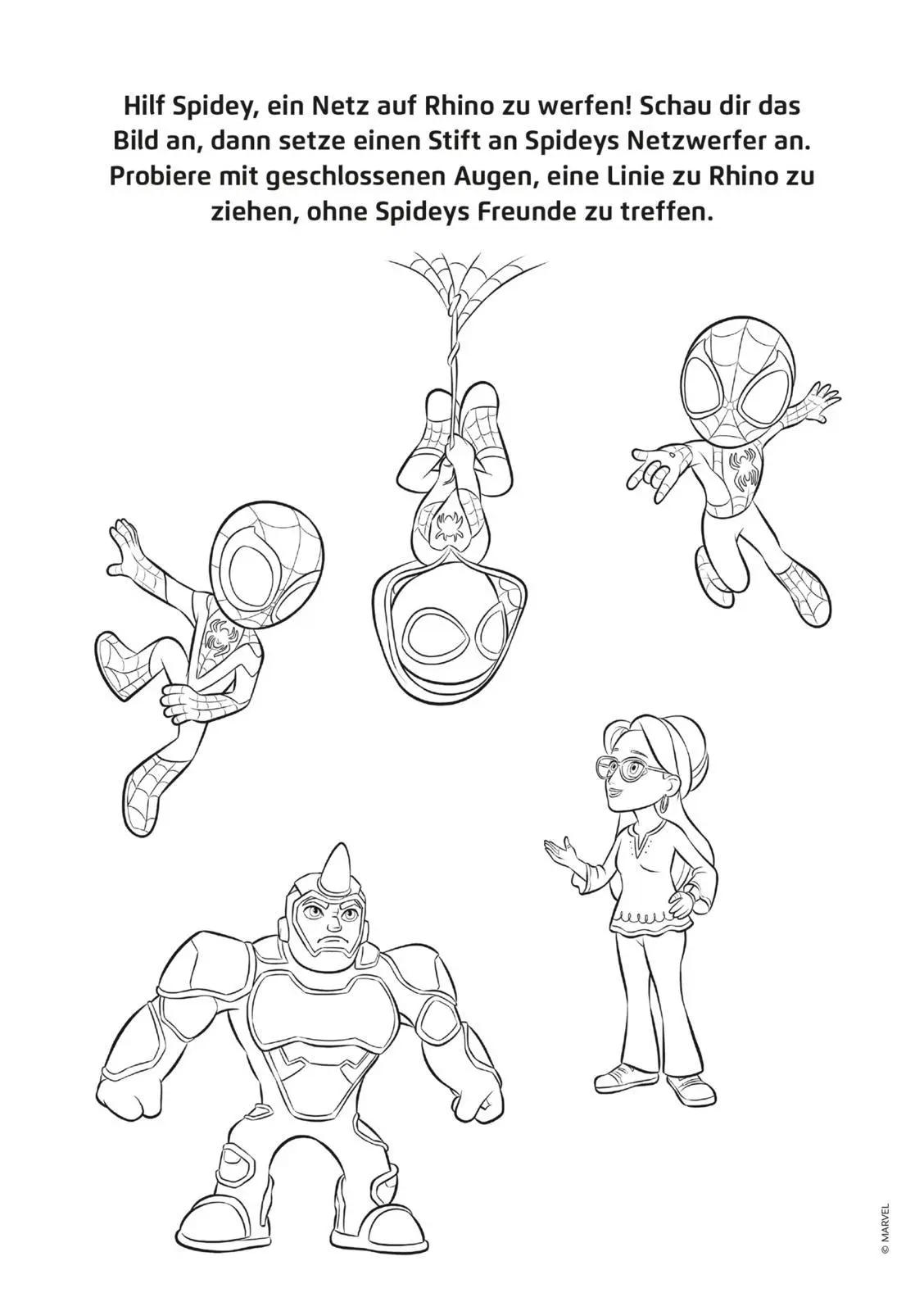Bild: 9783845127064 | MARVEL Spidey und seine Super-Freunde: Superstarker Malspaß | Buch
