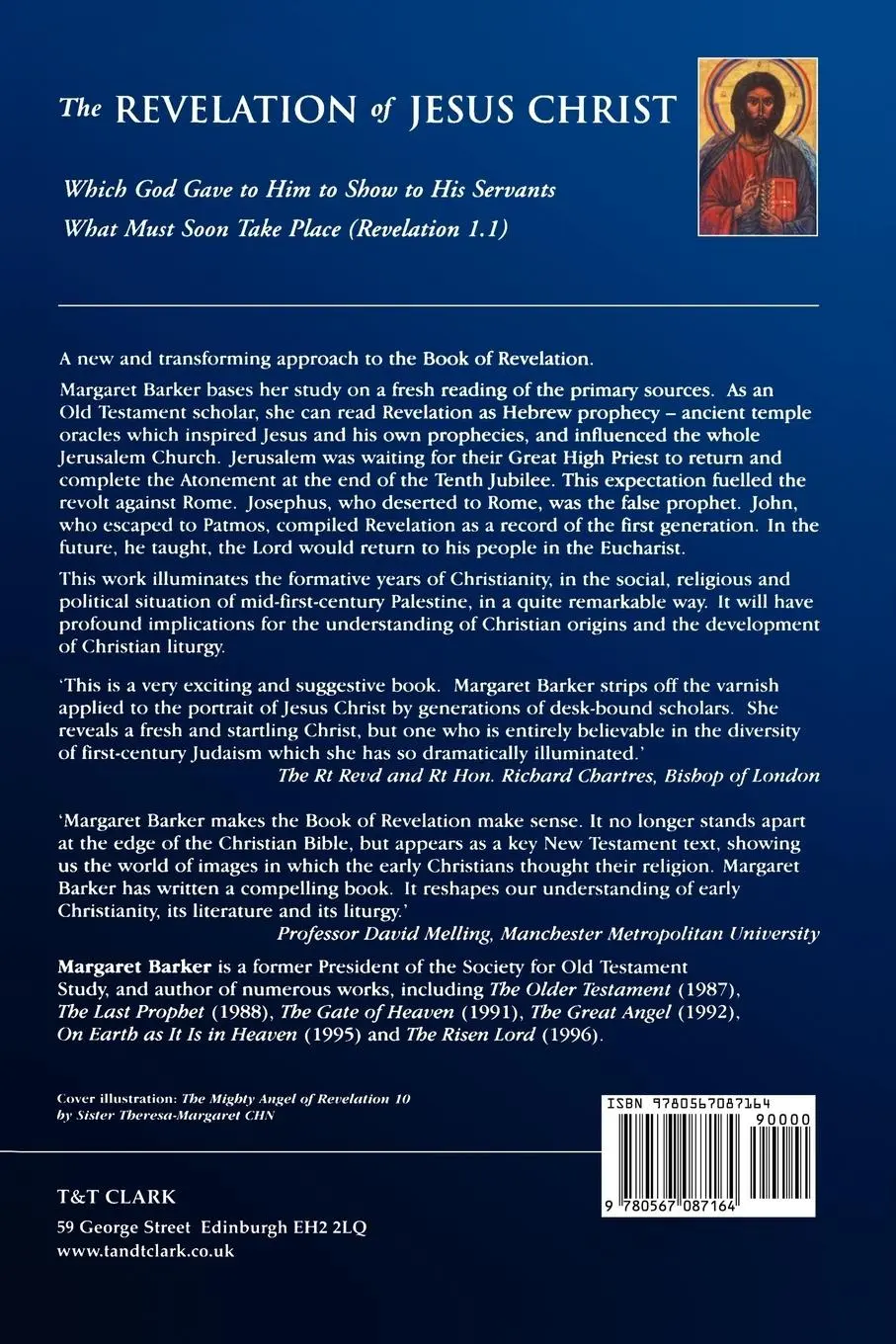 Rückseite: 9780567087164 | Revelation of Jesus Christ | Margaret Barker (u. a.) | Taschenbuch