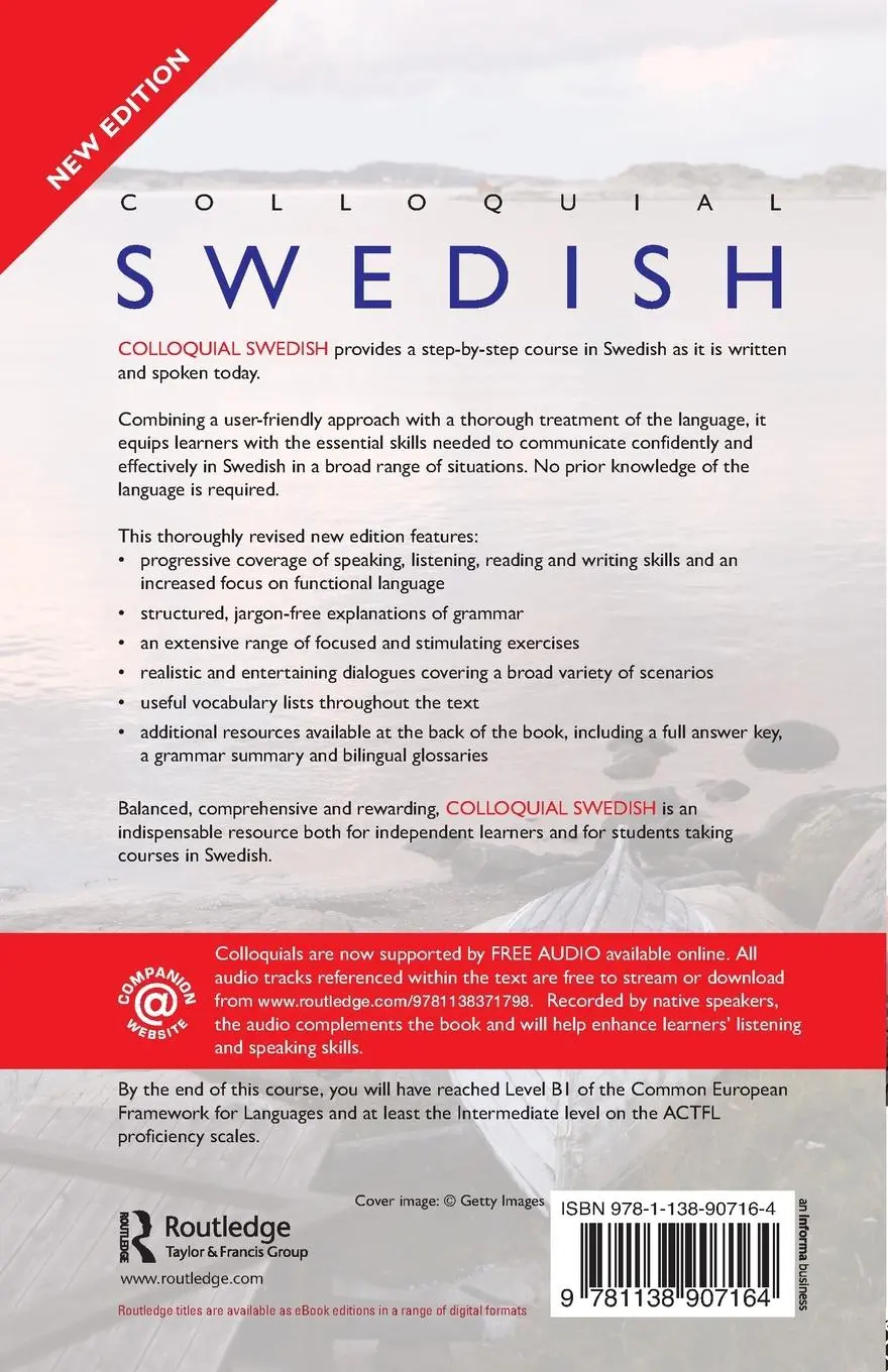 Rückseite: 9781138907164 | Colloquial Swedish | The Complete Course for Beginners | Taschenbuch