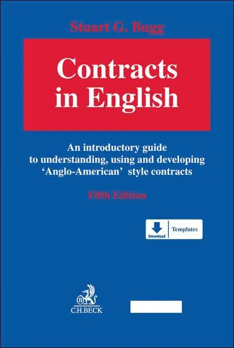 Cover: 9783406787164 | Contracts in English | Stuart G. Bugg | Buch | XIX | Deutsch | 2023 Cover: 9783406787164 | Contracts in English | Stuart G. Bugg | Buch | XIX | Deutsch | 2023