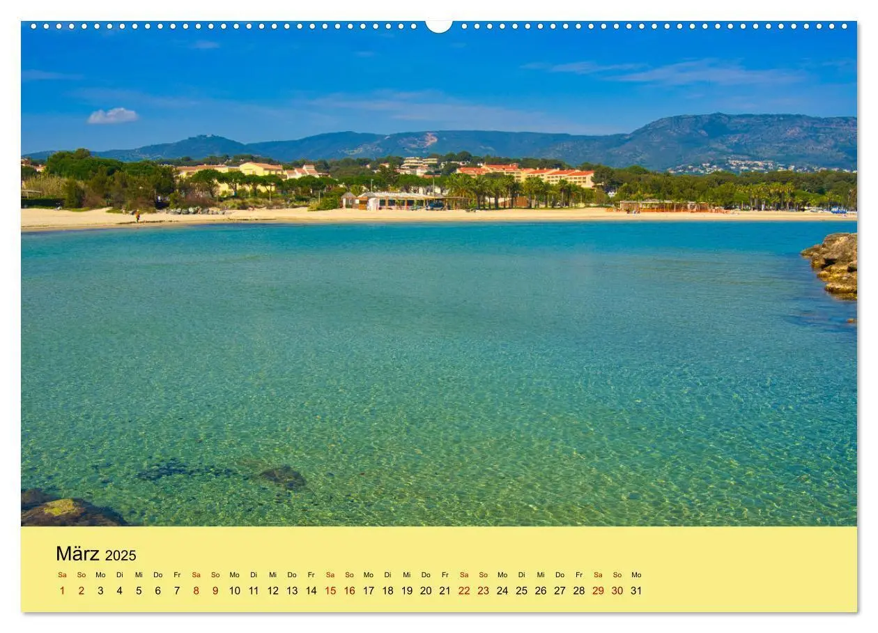 Bild: 9783435017164 | Naturparadiese an der Côte d'Azur (Wandkalender 2025 DIN A2 quer),...