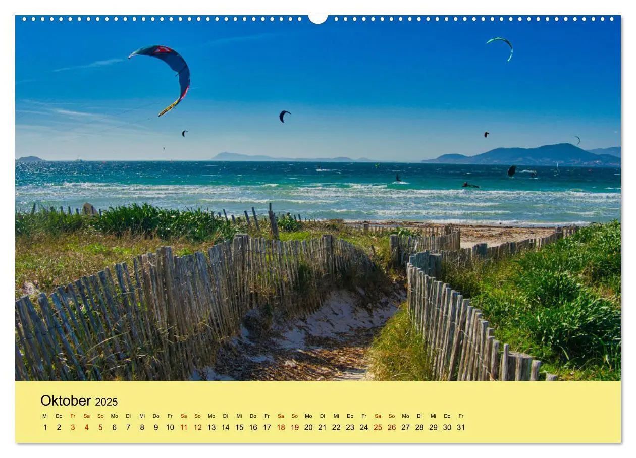 Bild: 9783435017164 | Naturparadiese an der Côte d'Azur (Wandkalender 2025 DIN A2 quer),...