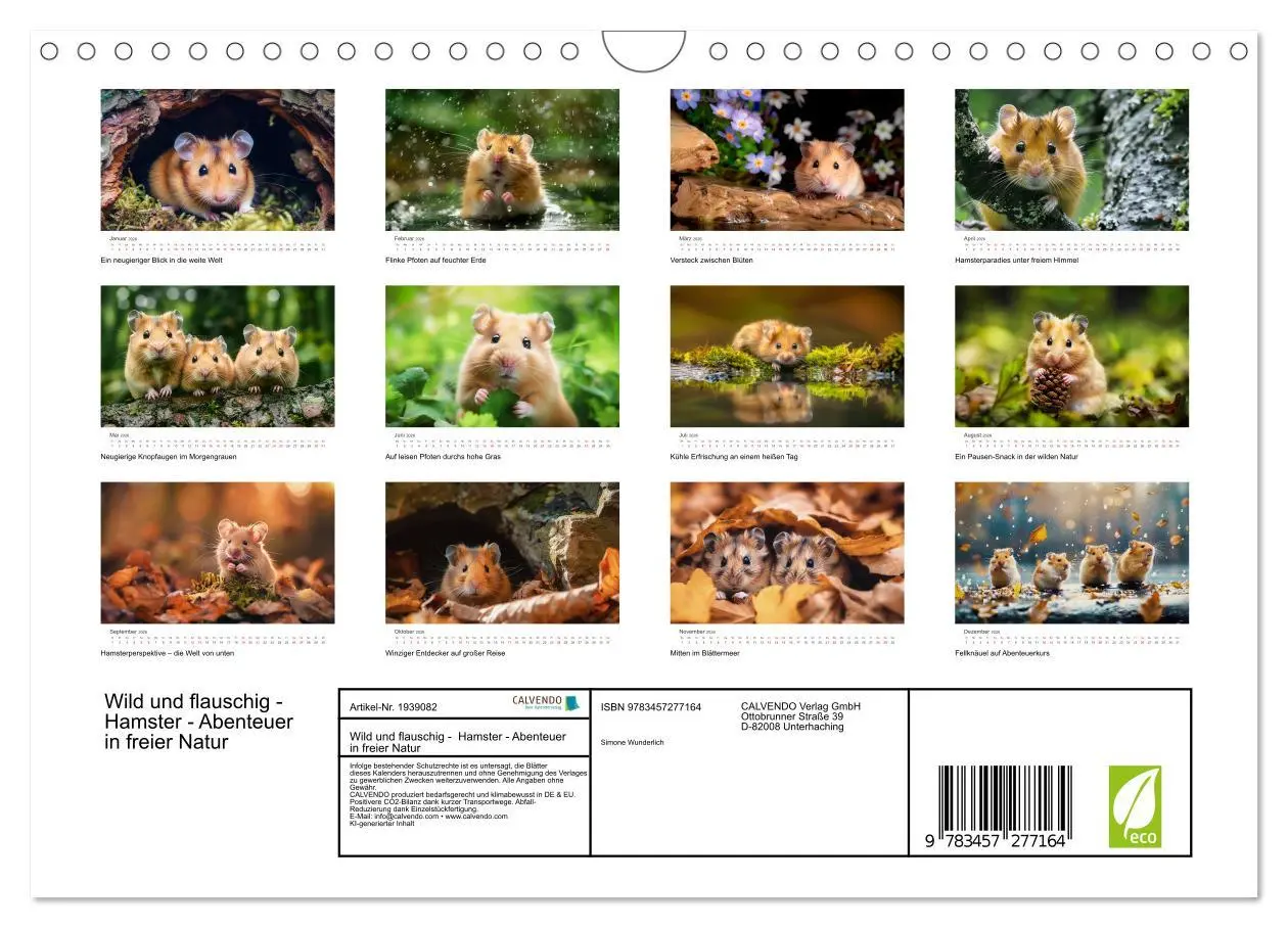 Bild: 9783457277164 | Wild und flauschig - Hamster - Abenteuer in freier Natur...