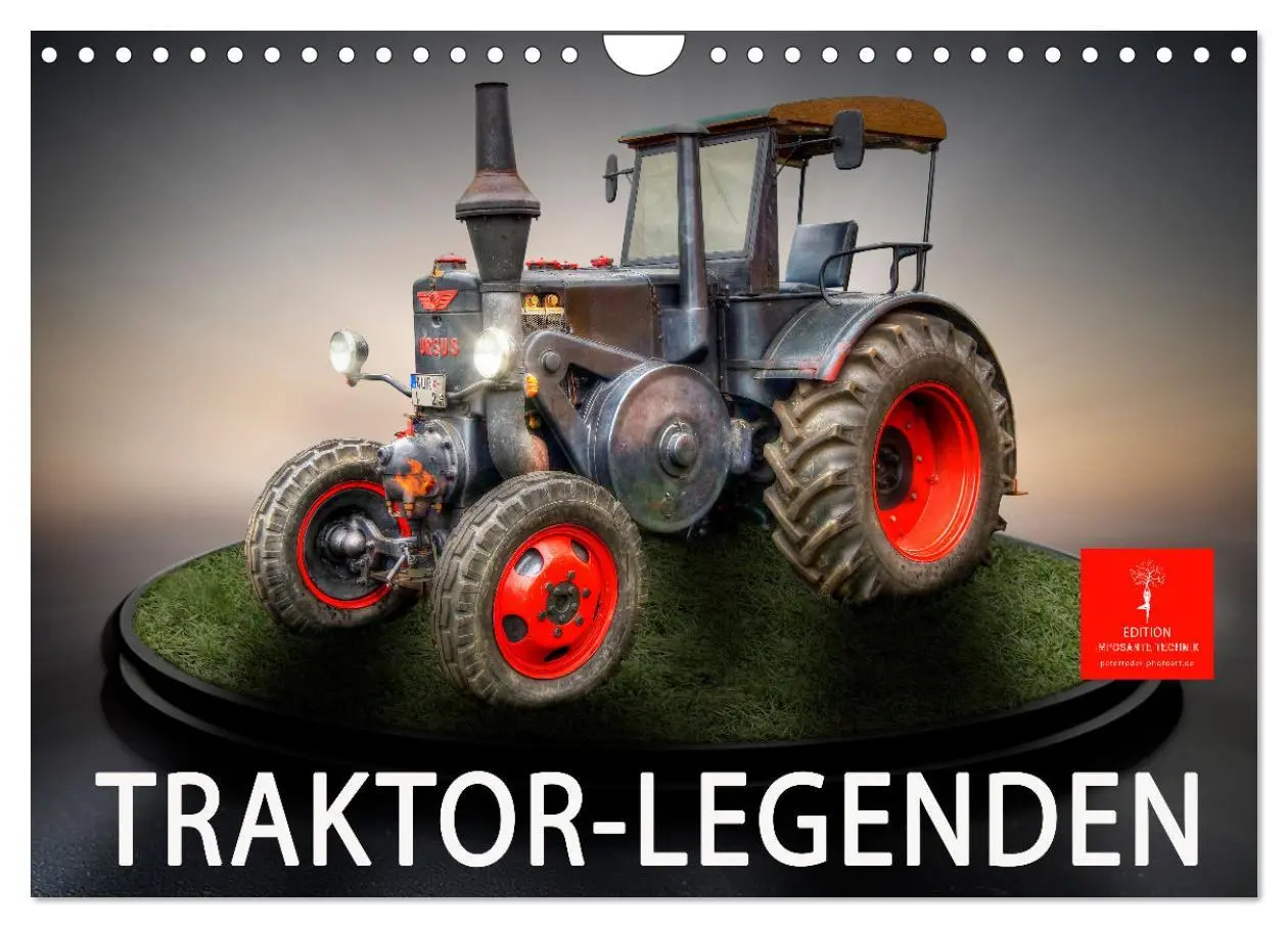 Cover: 9783457657164 | Traktor - Giganten (Wandkalender 2026 DIN A4 quer), CALVENDO...