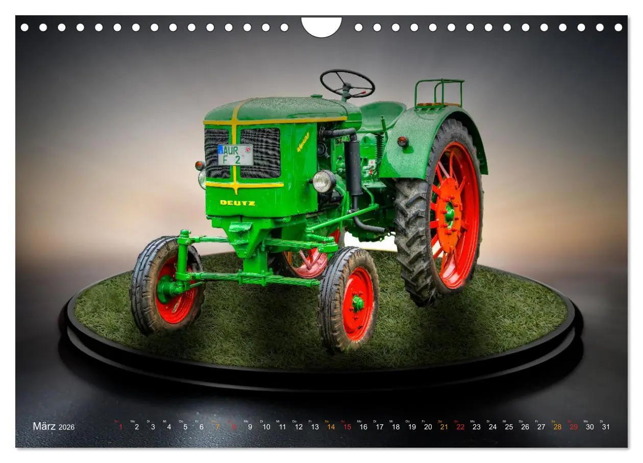 Bild: 9783457657164 | Traktor - Giganten (Wandkalender 2026 DIN A4 quer), CALVENDO...