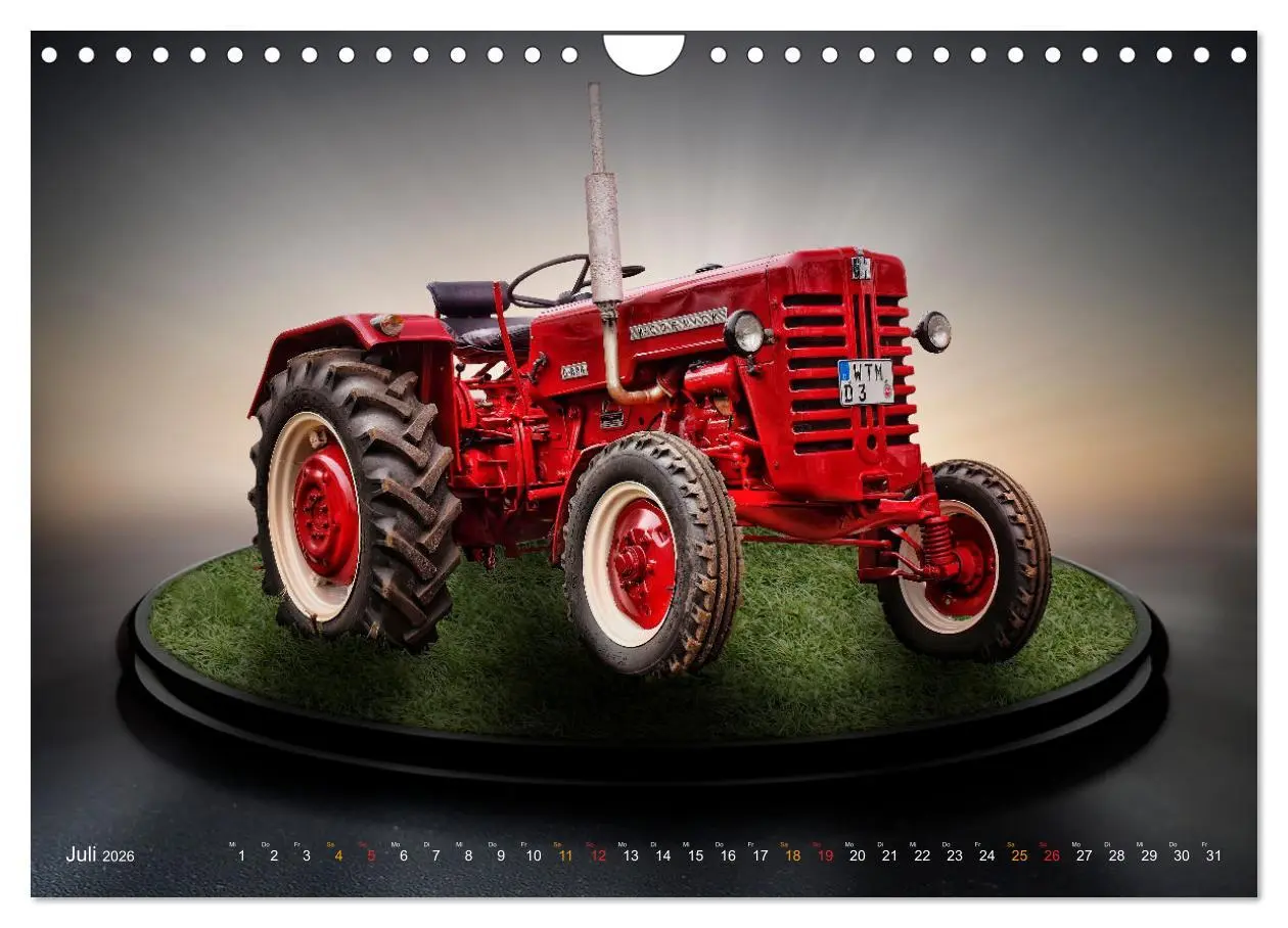Bild: 9783457657164 | Traktor - Giganten (Wandkalender 2026 DIN A4 quer), CALVENDO...