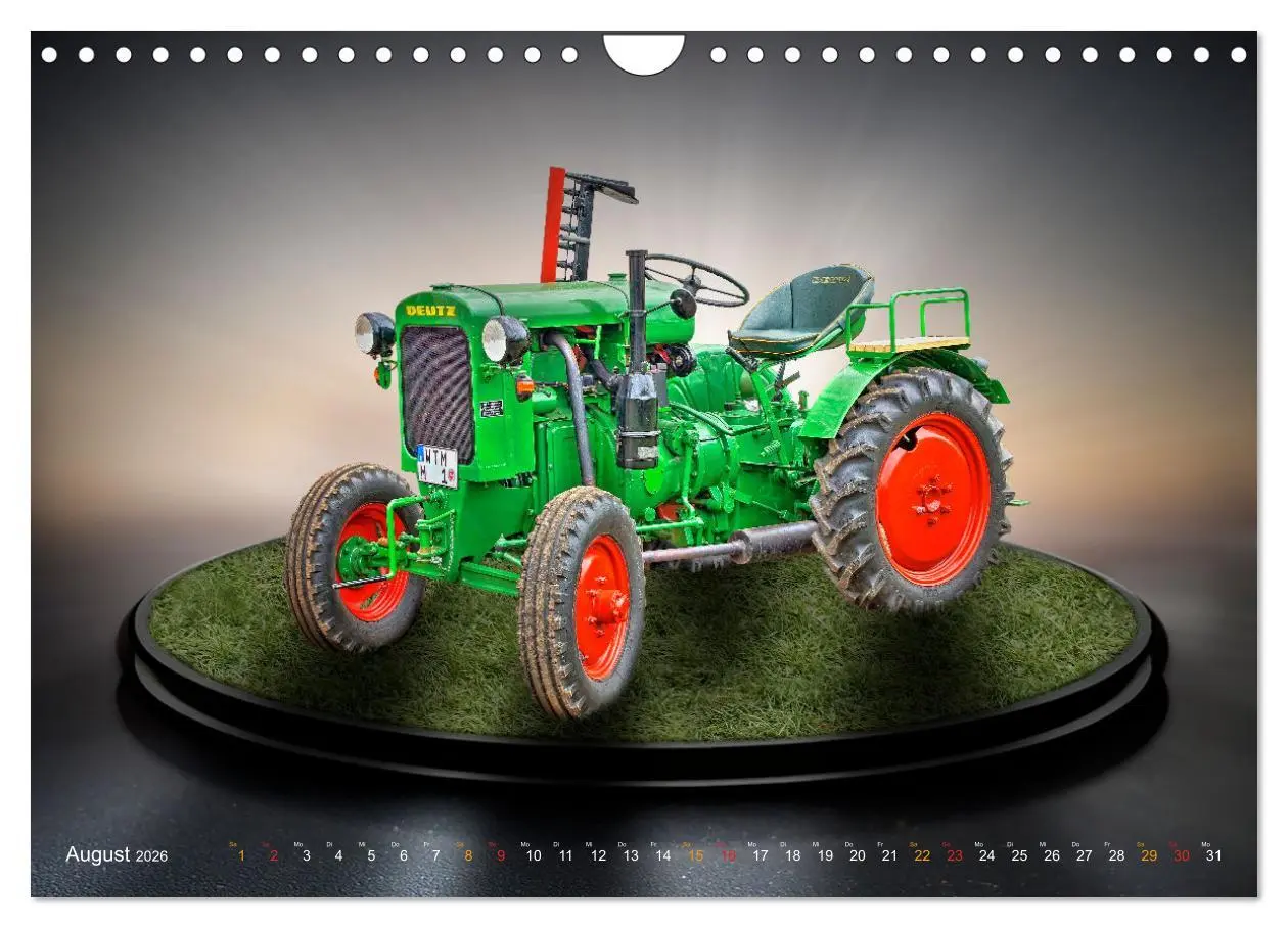 Bild: 9783457657164 | Traktor - Giganten (Wandkalender 2026 DIN A4 quer), CALVENDO...