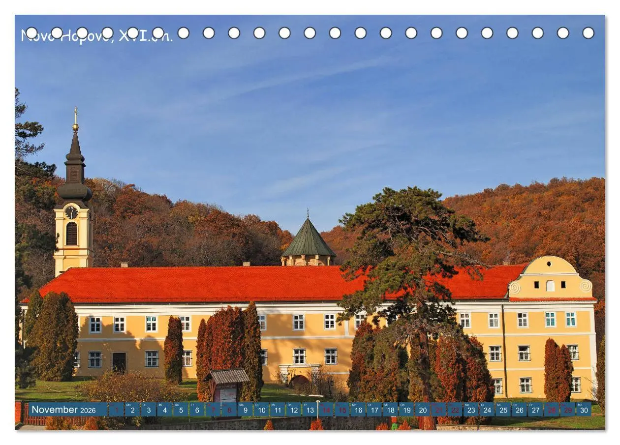 Bild: 9783457727164 | Serbien - Das Land der Klöster (Tischkalender 2026 DIN A5 quer),...