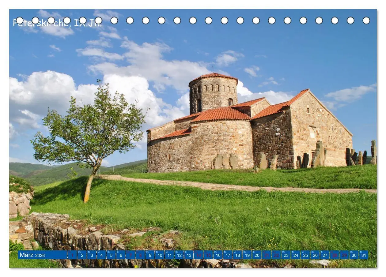 Bild: 9783457727164 | Serbien - Das Land der Klöster (Tischkalender 2026 DIN A5 quer),...