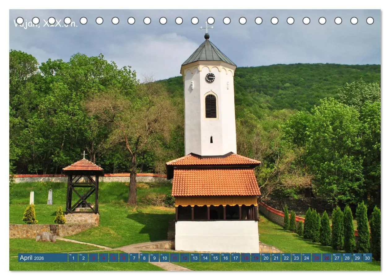 Bild: 9783457727164 | Serbien - Das Land der Klöster (Tischkalender 2026 DIN A5 quer),...