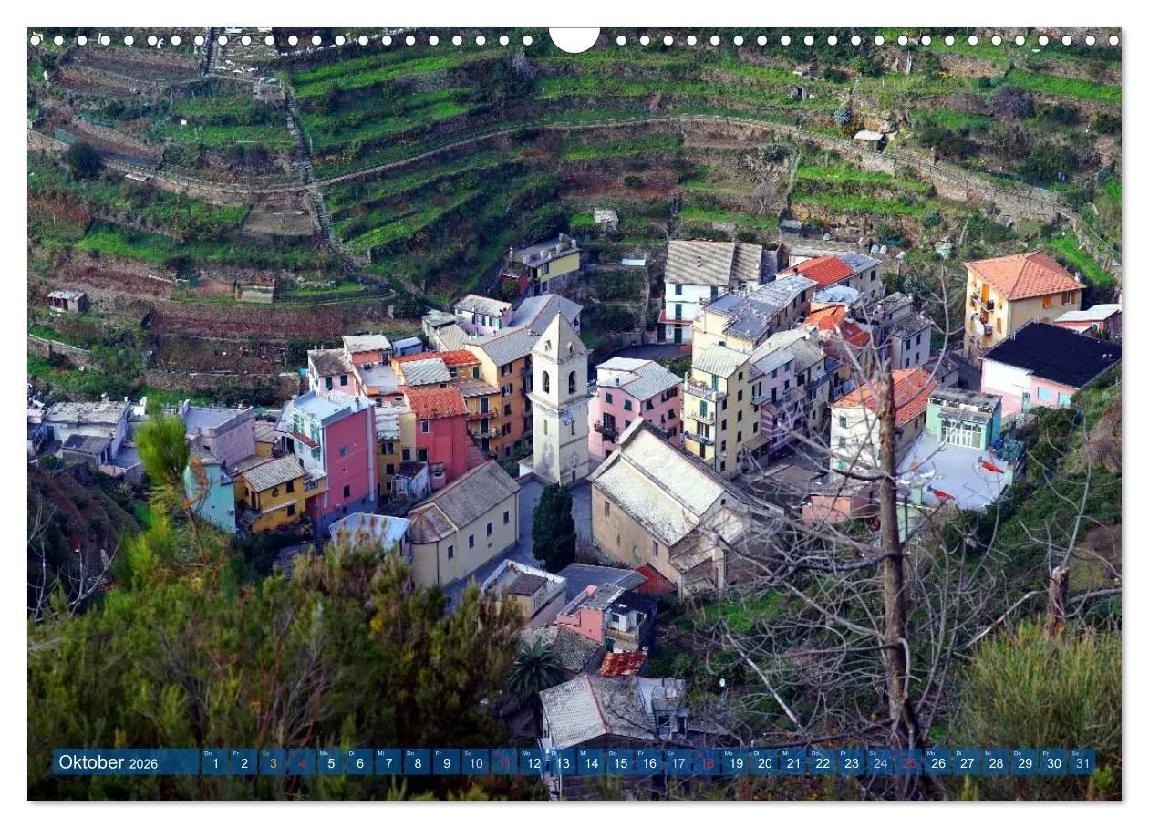 Bild: 9783457967164 | Wege durch die Cinque Terre (Wandkalender 2026 DIN A3 quer),...