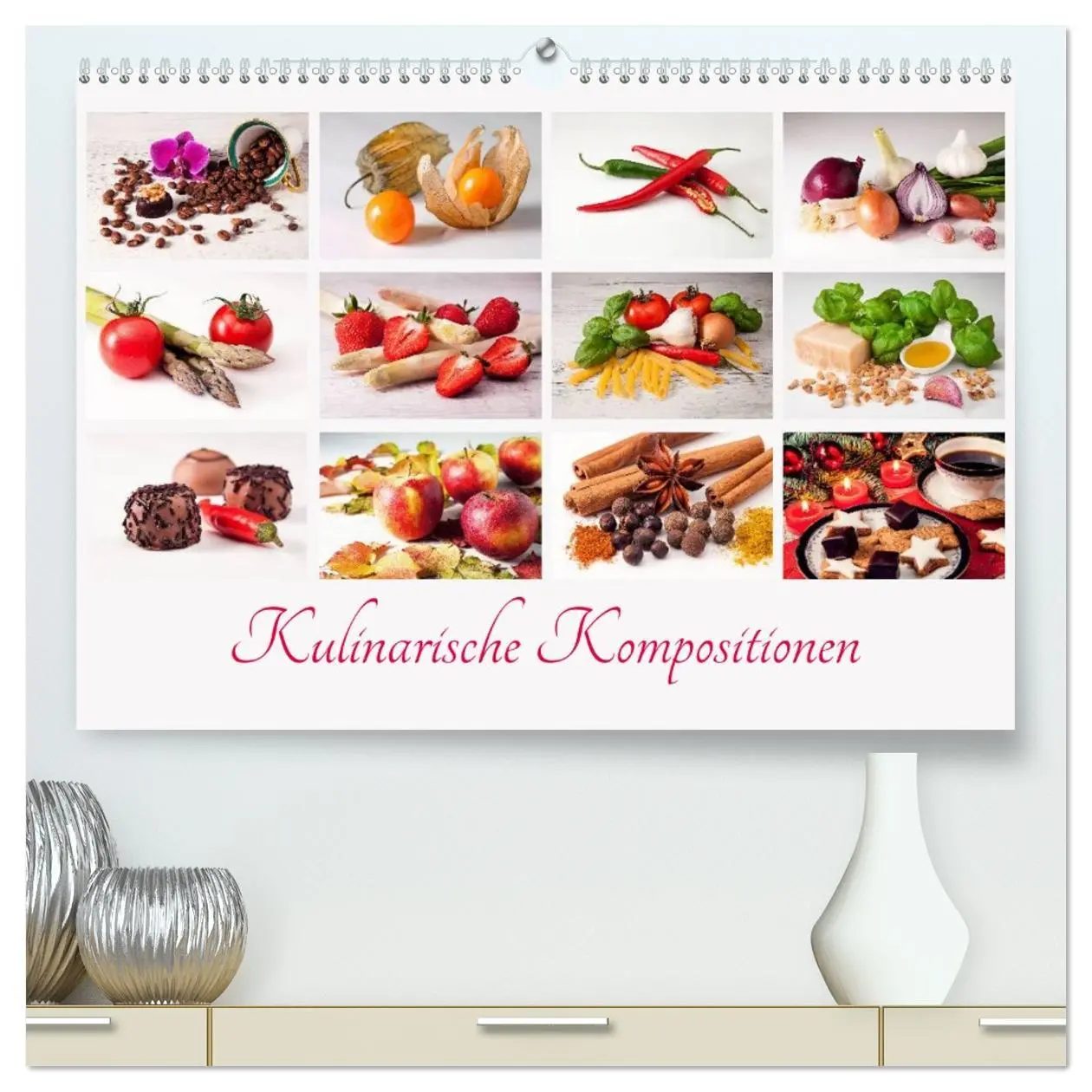 Cover: 9783516057164 | Kulinarische Kompositionen (hochwertiger Premium Wandkalender 2026...