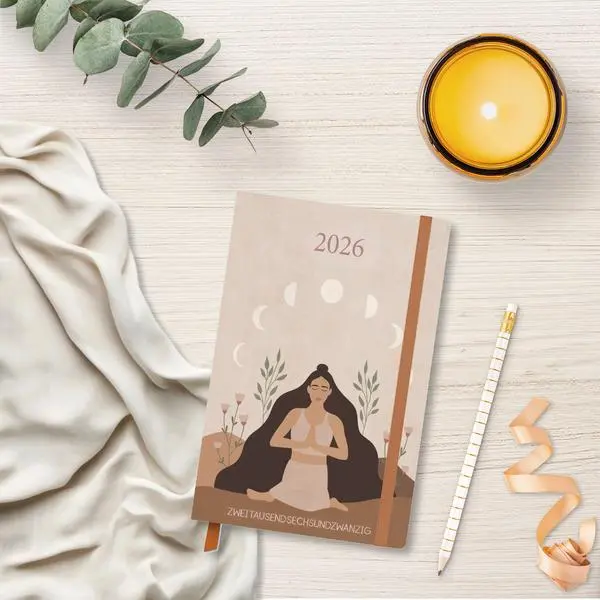 Bild: 9783731887164 | Terminkalender Jahresbegleiter Yoga 2026 | Verlag Korsch | Taschenbuch