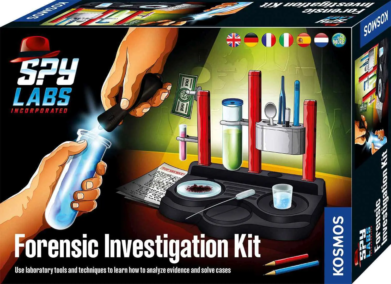 Cover: 4002051617264 | Spy Labs Detektiv-Labor INT | Maße (B/H): 28,5 x 22 cm, Detektiv-Set