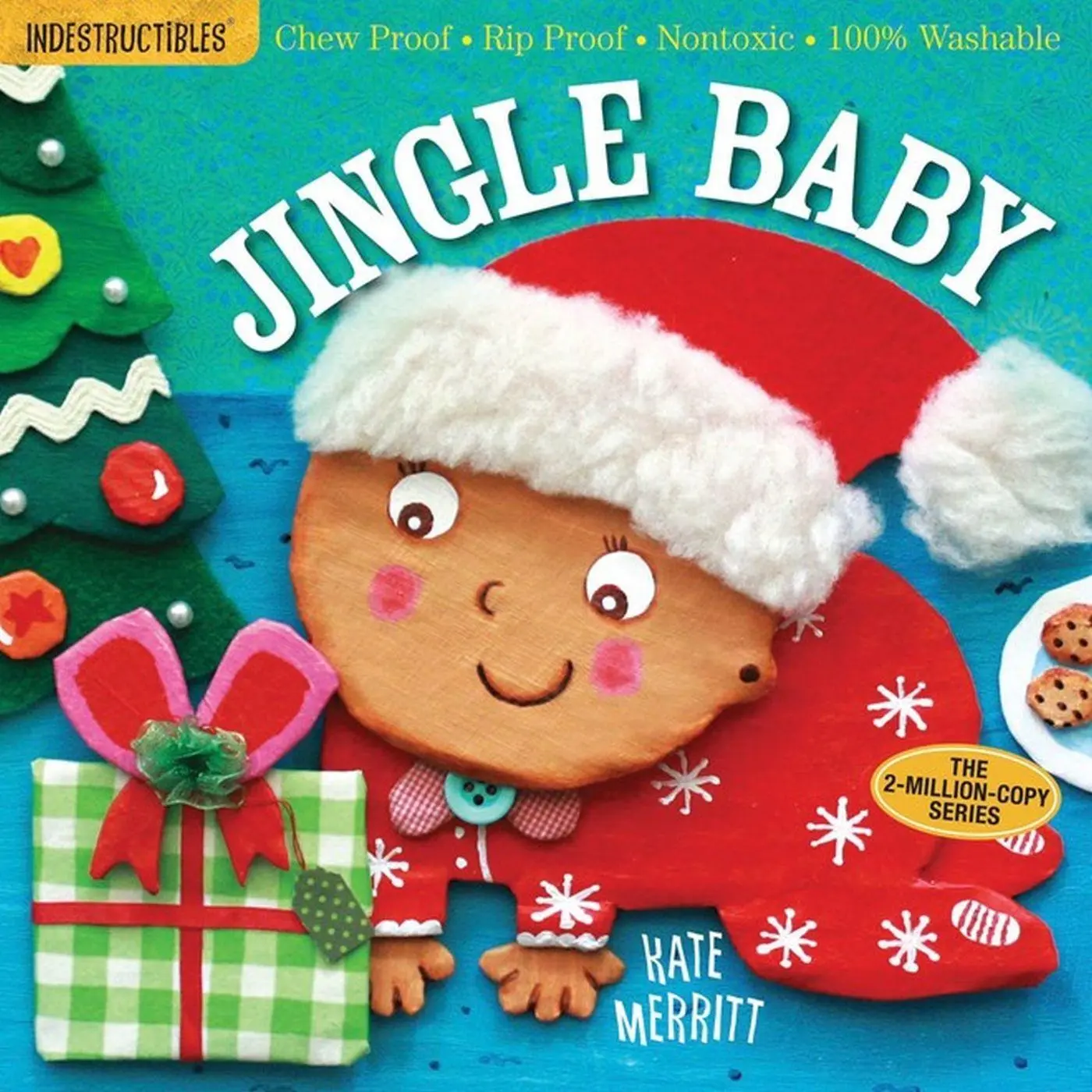 Cover: 9780761187264 | Indestructibles: Jingle Baby (baby's first Christmas book) | Pixton
