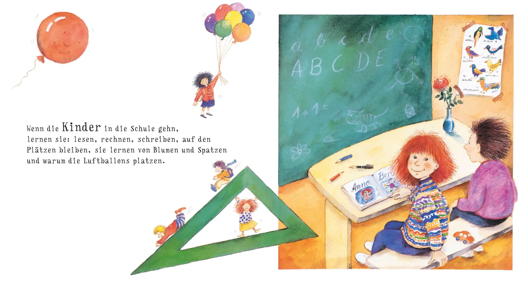 Bild: 9783219117264 | Wenn ein Löwe in die Schule geht | Friedl Hofbauer | Buch | 24 S.