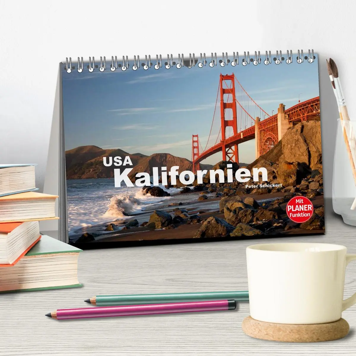 Bild: 9783457957264 | Kalifornien USA (Tischkalender 2026 DIN A5 quer), CALVENDO...