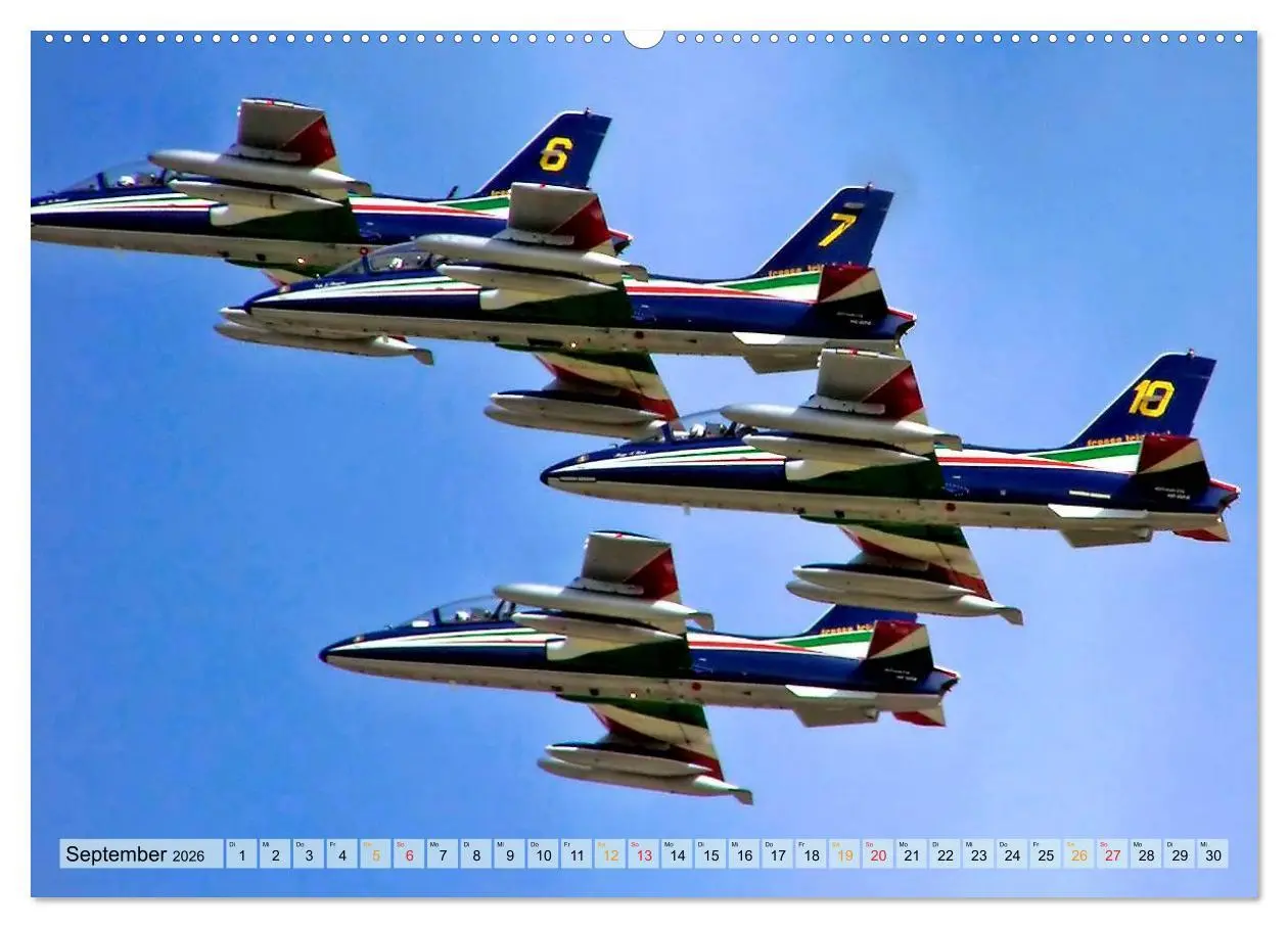 Bild: 9783516047264 | Flugschau - frei sein (hochwertiger Premium Wandkalender 2026 DIN...