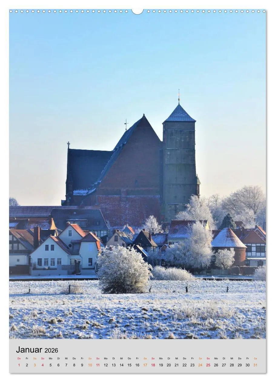 Bild: 9783516427264 | Verden - Aller (hochwertiger Premium Wandkalender 2026 DIN A2...