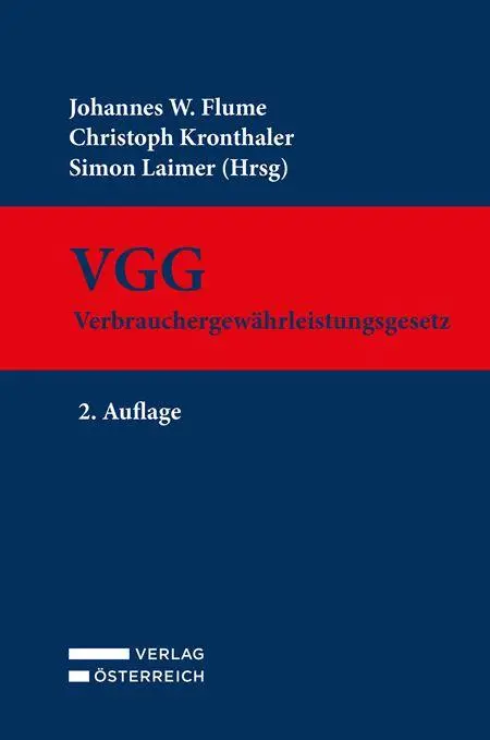 Cover: 9783704697264 | VGG - Verbrauchergewährleistungsgesetz | Johannes W. Flume (u. a.)