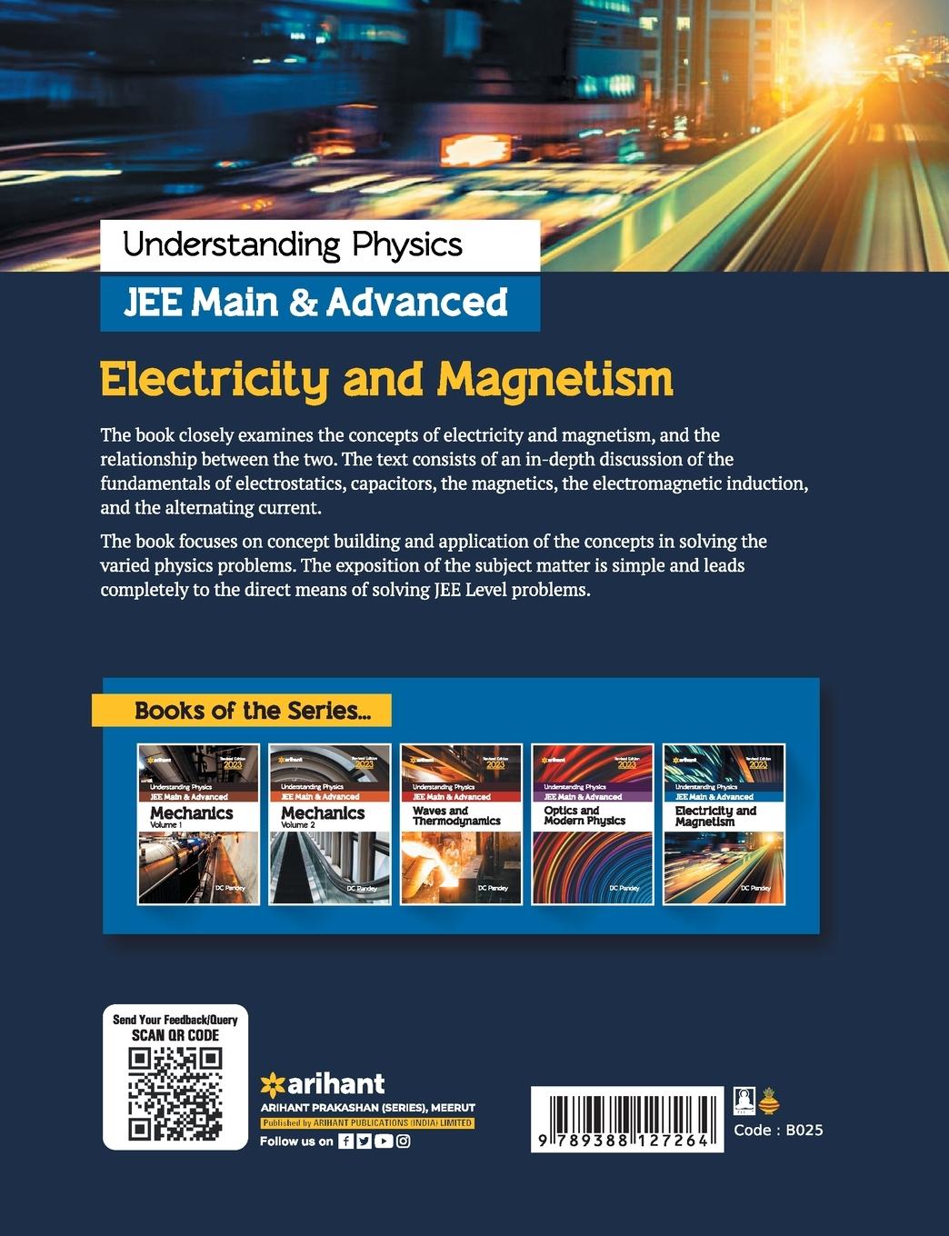 Rückseite: 9789388127264 | Understanding Physics JEE Main and Advanced Electricity and...