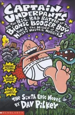 Cover: 9780439977364 | The Big, Bad Battle of the Bionic Booger Boy Part One:The Night of...