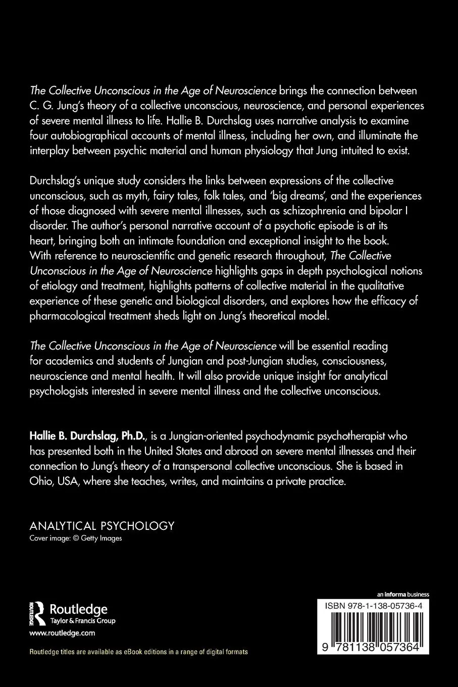 Rückseite: 9781138057364 | The Collective Unconscious in the Age of Neuroscience | Durchslag