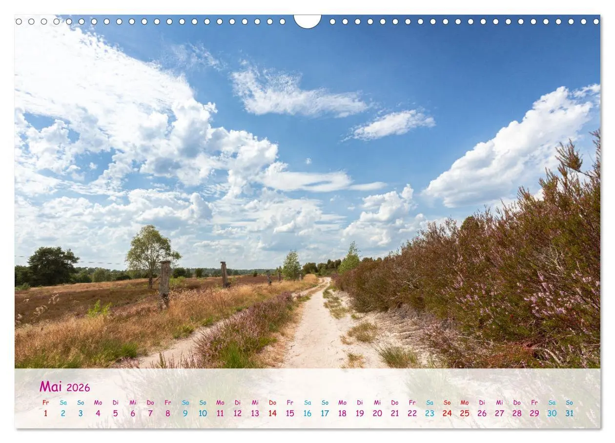 Bild: 9783457567364 | Im Herzen der Lüneburger Heide (Wandkalender 2026 DIN A3 quer),...