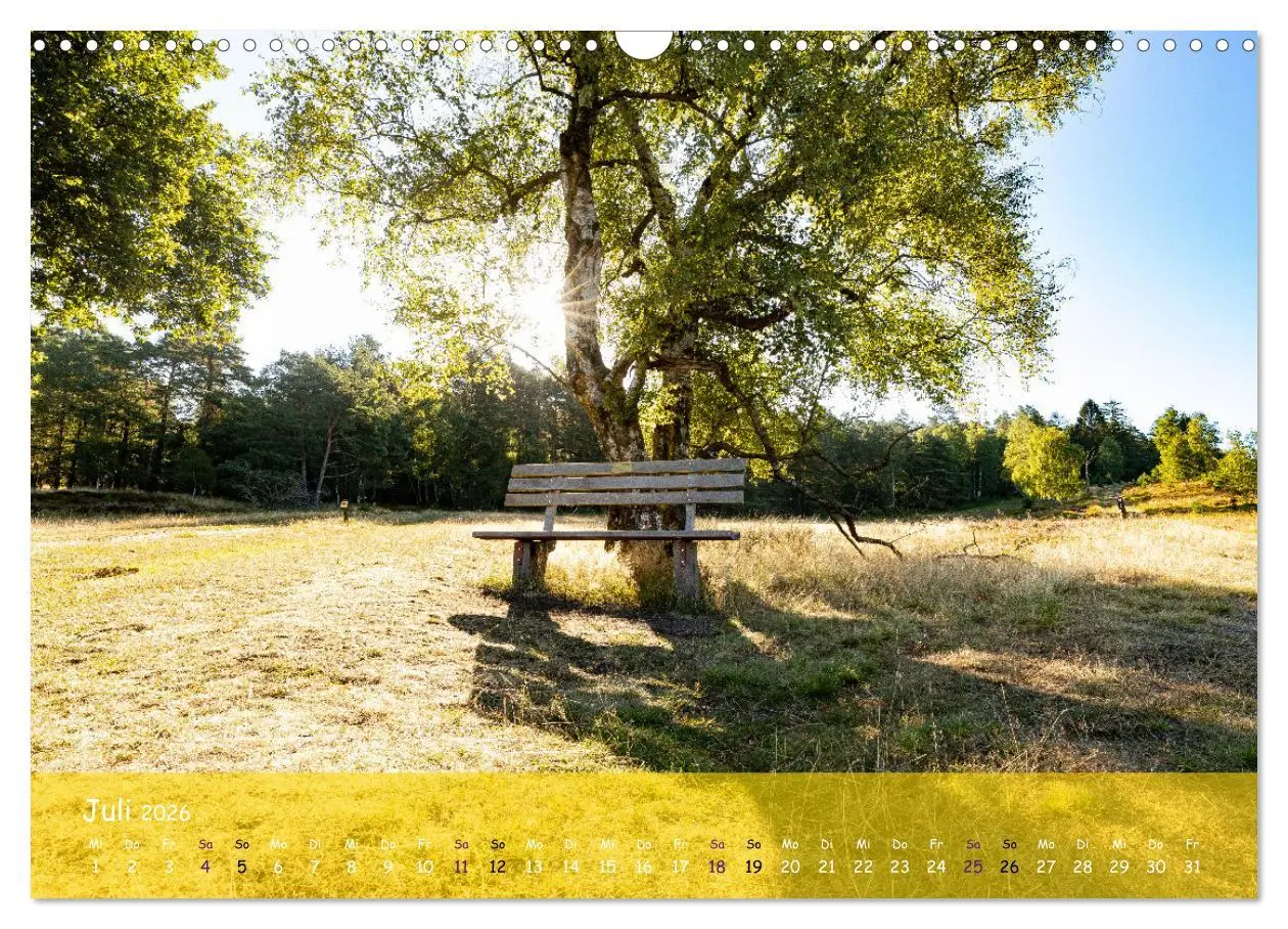 Bild: 9783457567364 | Im Herzen der Lüneburger Heide (Wandkalender 2026 DIN A3 quer),...