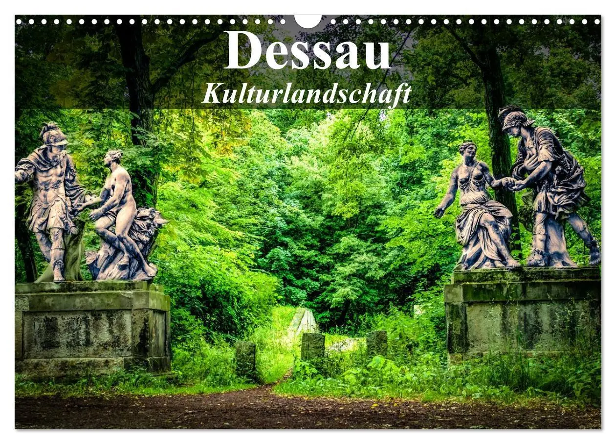 Cover: 9783516107364 | Dessau - Kulturlandschaft (Wandkalender 2026 DIN A3 quer), CALVENDO...