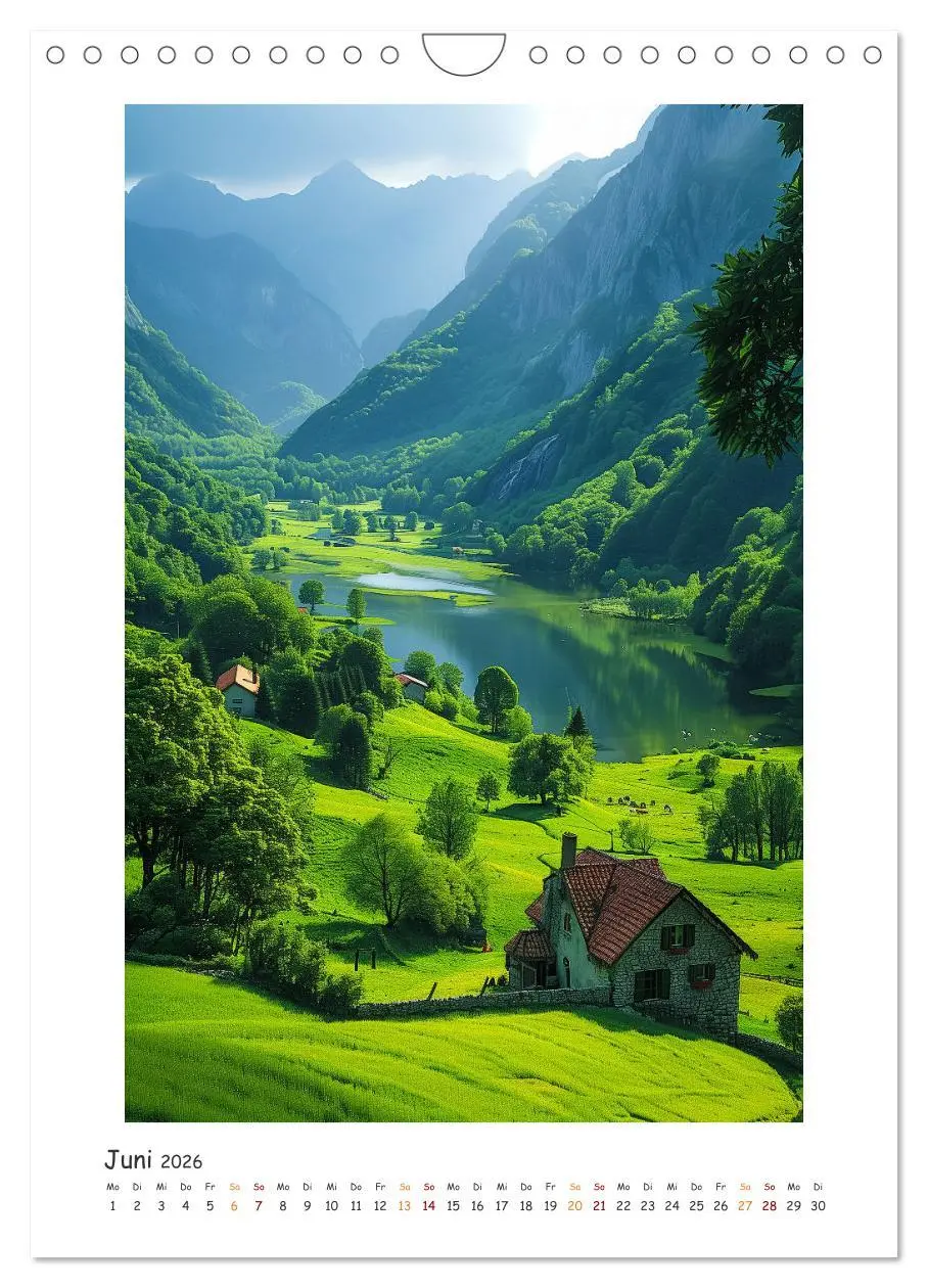 Bild: 9783516277364 | Die Lieder der Natur (Wandkalender 2026 DIN A4 hoch), CALVENDO...