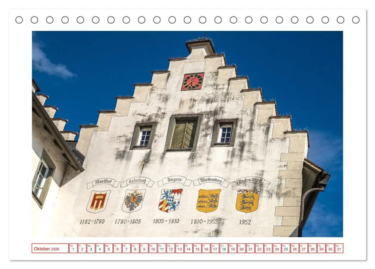 Bild: 9783516657364 | Tettnang - Bilder einer Stadt (Tischkalender 2026 DIN A5 quer),...