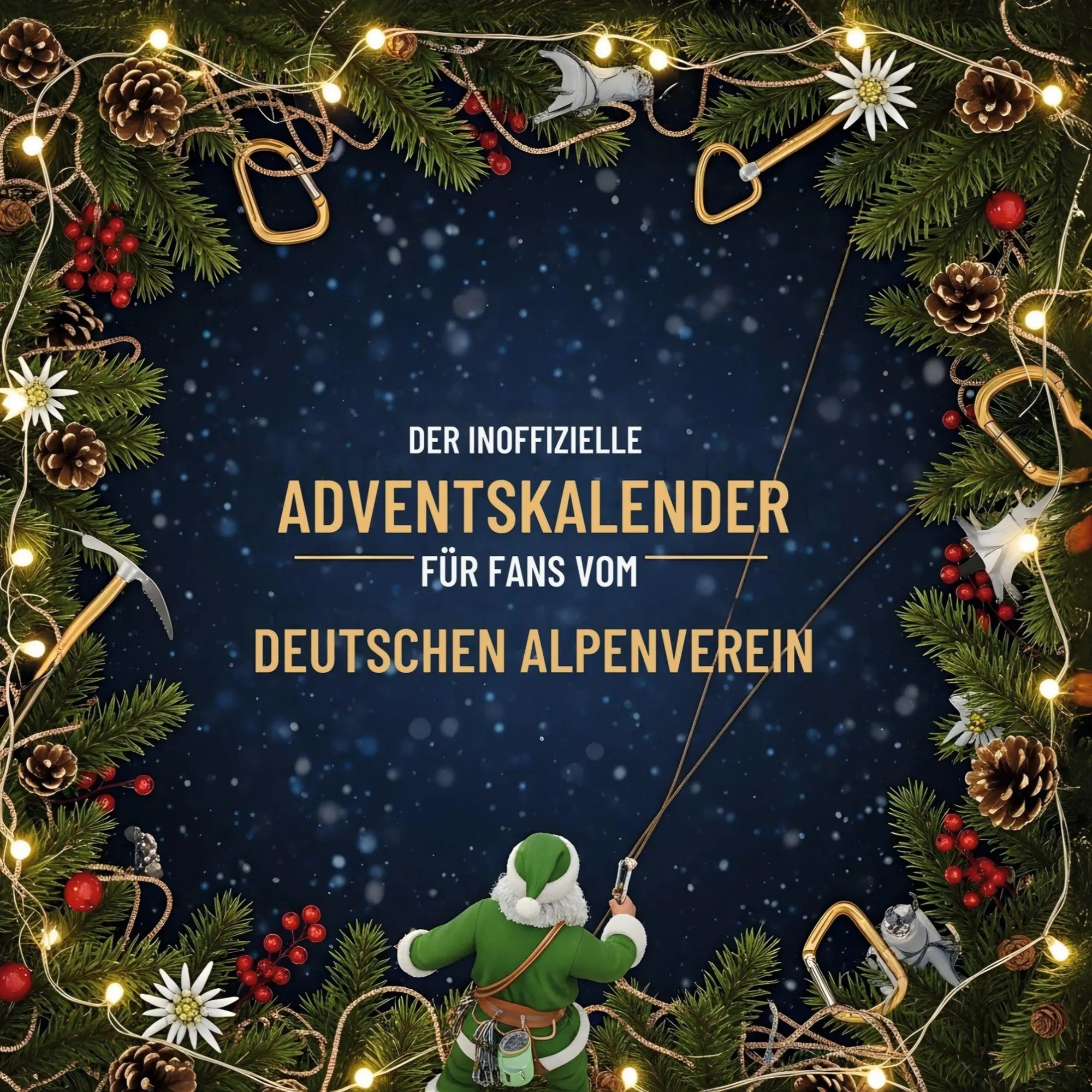 Cover: 9783695307364 | Der inoffizielle Adventskalender für Fans vom Deutschen Alpenverein