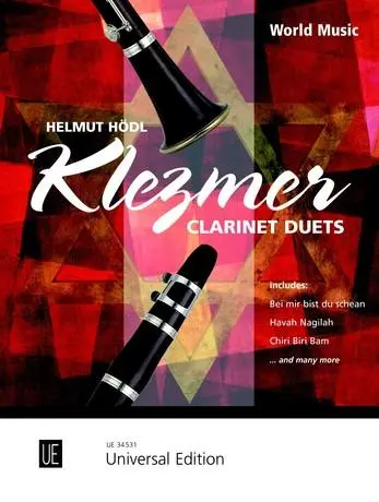 Cover: 9783702467364 | Klezmer Clarinet Duets | für 2 Klarinetten. Spielpartitur. | Hödl