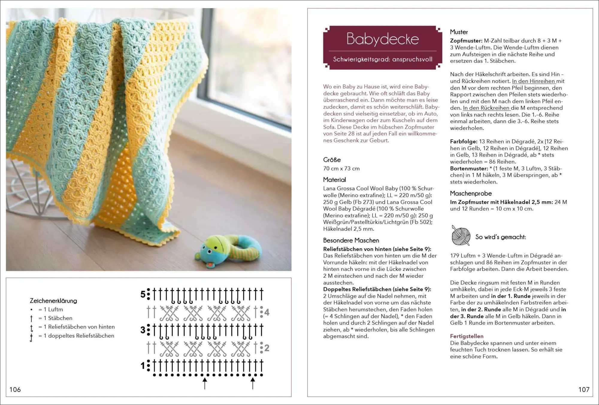 Bild: 9783841067364 | Die schönsten Zopfmuster häkeln | Sonja Prell | Buch | 128 S. | 2024