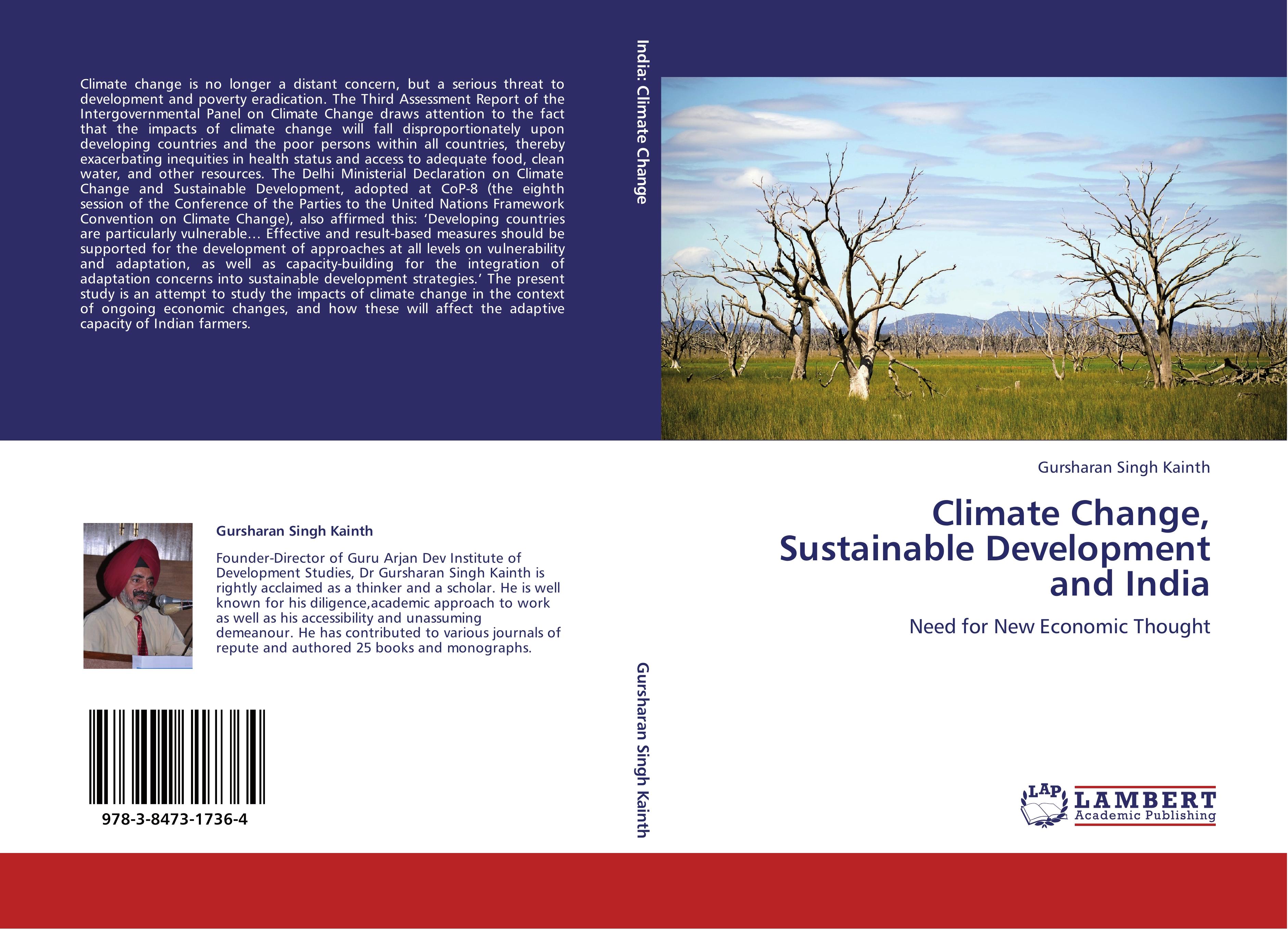 Climate Change, Sustainable Development and India | Need for New Economic Thought | Gursharan Singh Kainth | Taschenbuch | Paperback | 140 S. | Englisch | 2011 | LAP LAMBERT Academic Publishing - Kainth, Gursharan Singh