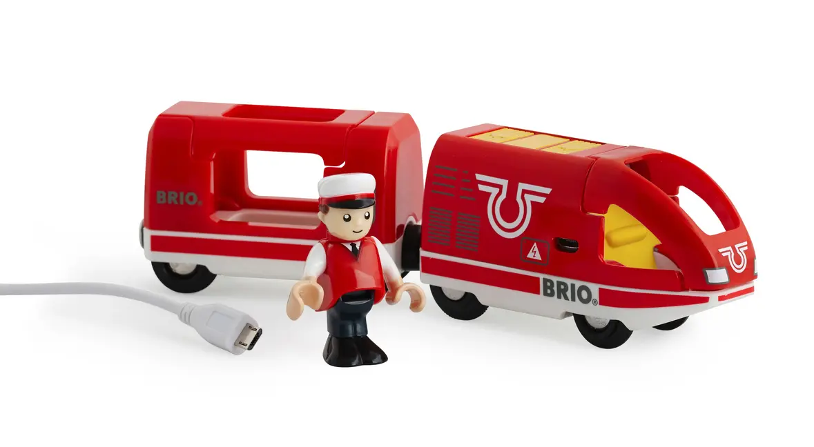 Bild: 7312350337464 | 33746 BRIO Roter Akku-Reisezug | BRIO® | In Display-Karton | Spiel