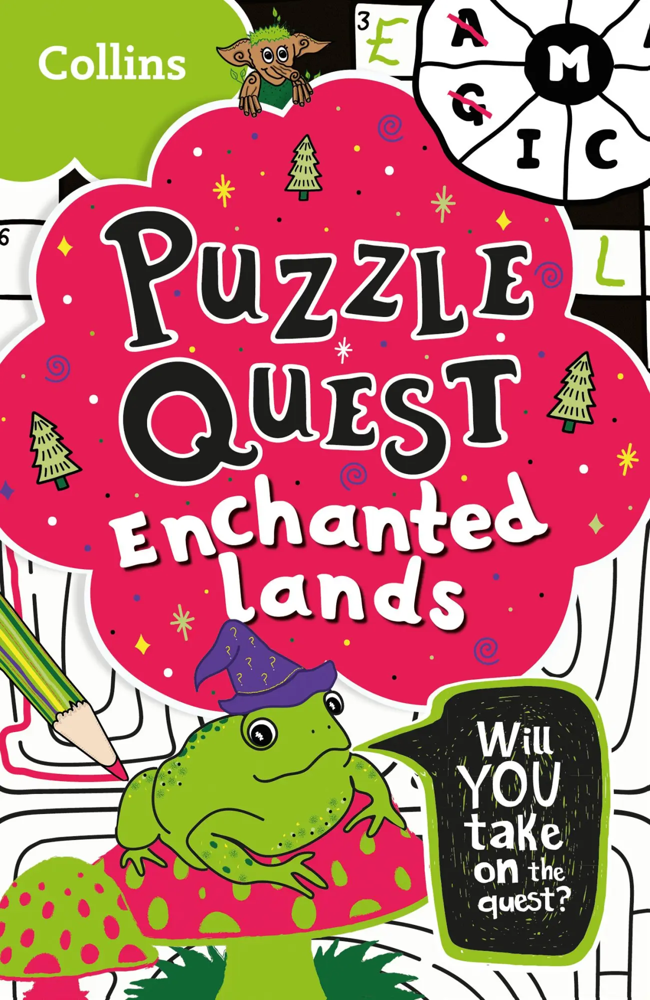 Cover: 9780008457464 | Enchanted Lands | Mystery Puzzles for Kids | Collins Kids (u. a.)