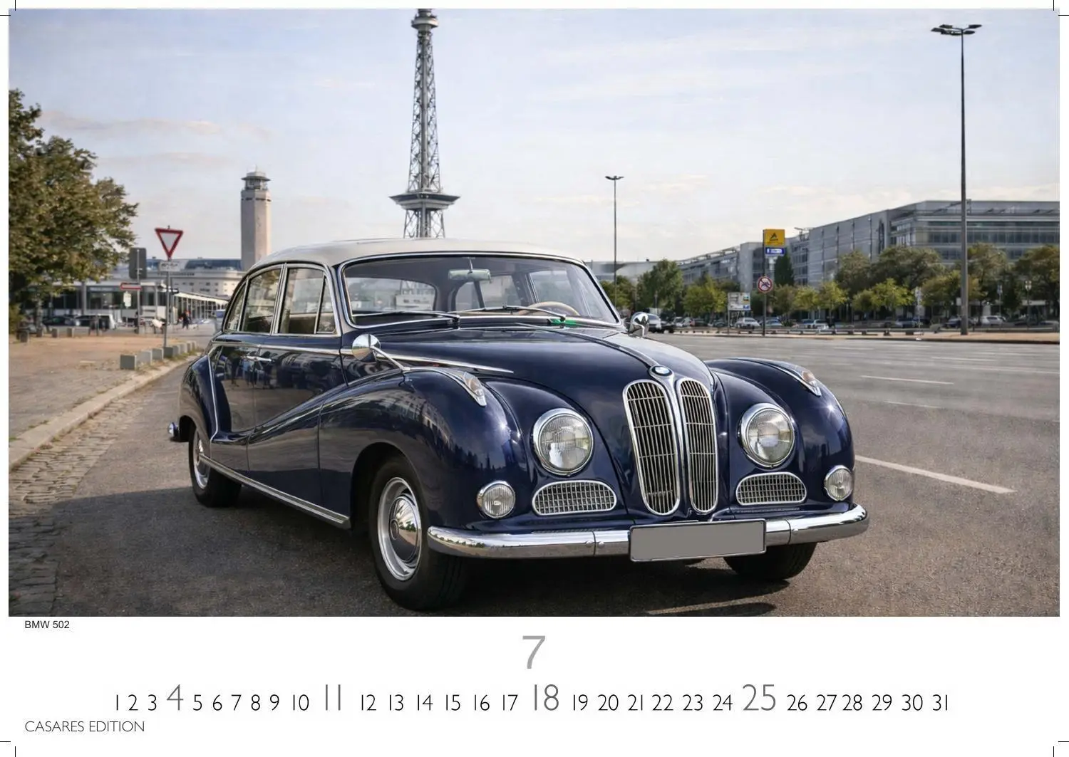 Bild: 9781835247464 | German Classic Cars Kalender 2027 - Wandkalender Fotokalender...