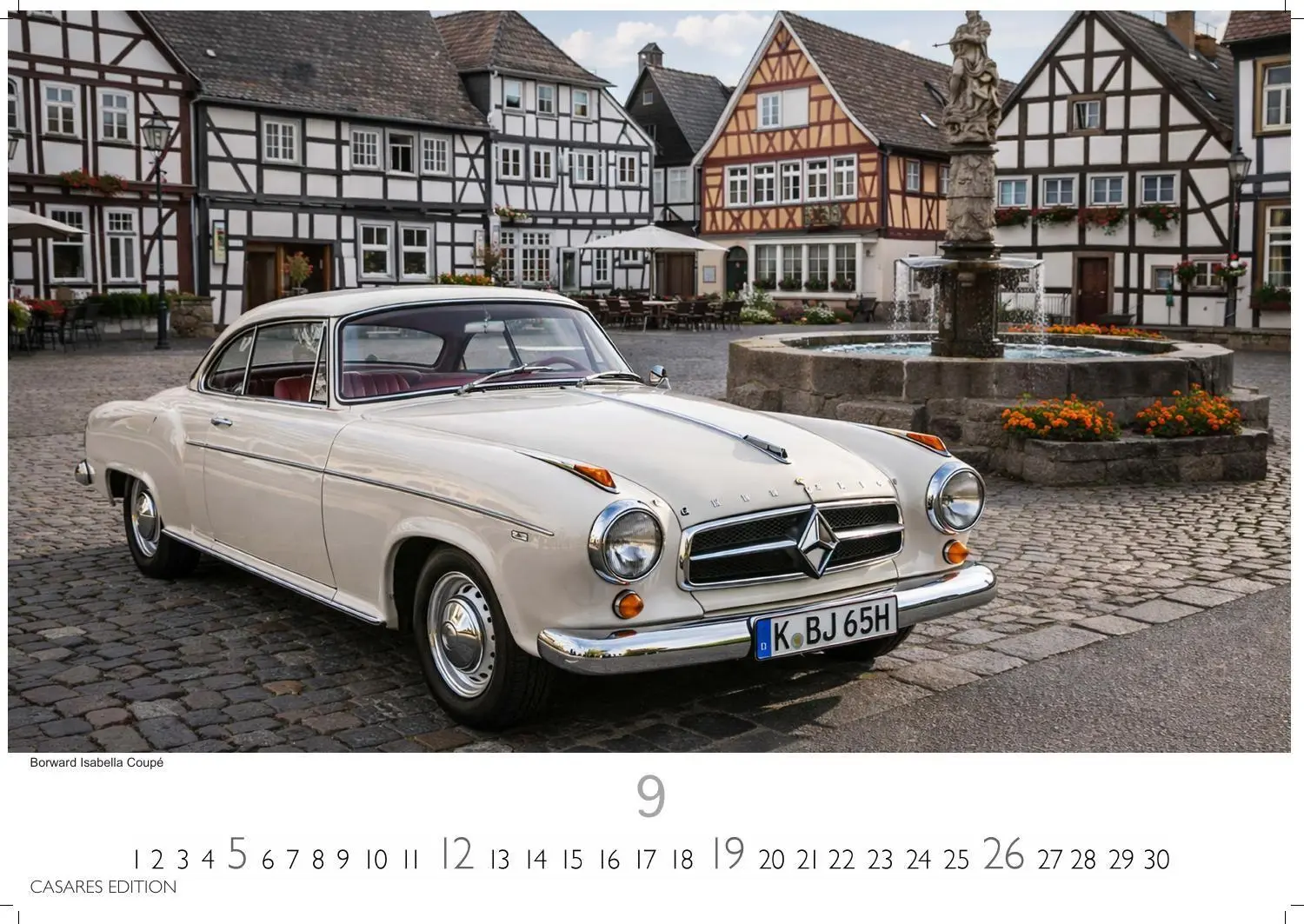 Bild: 9781835247464 | German Classic Cars Kalender 2027 - Wandkalender Fotokalender...